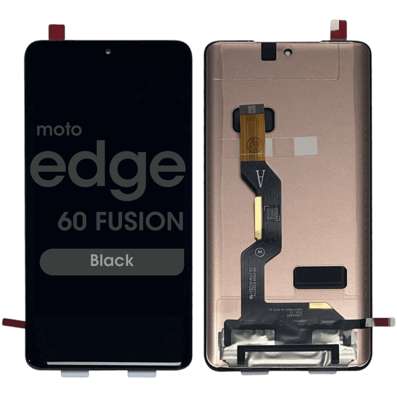 Refurbished - OLED Screen and Digitizer Assembly for Moto Edge 60 Fusion (XT2503 / 2025) (No Frame) (Black)