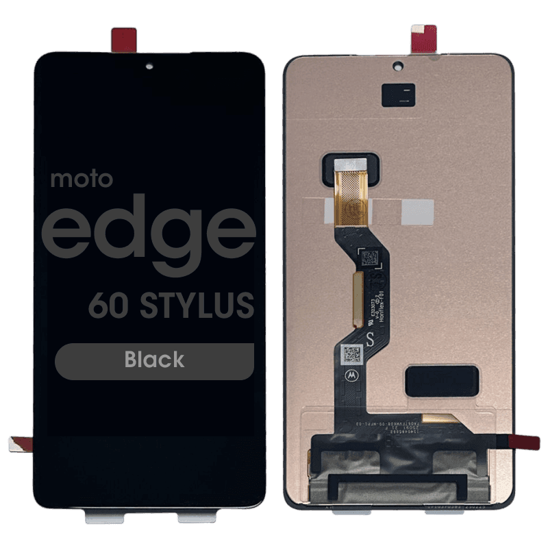 Refurbished - OLED Screen and Digitizer Assembly for Moto Edge 60 Stylus (XT2517 / 2025) (No Frame) (Black)