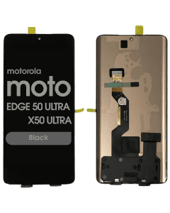 Refurbished - OLED Assembly for Motorola Moto Edge 50 Ultra / X50 Ultra (XT2401-2) (No Frame) (Black)