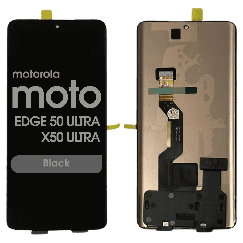 Refurbished - OLED Assembly for Motorola Moto Edge 50 Ultra / X50 Ultra (XT2401-2) (No Frame) (Black)