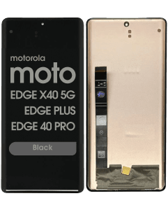 Refurbished - OLED Screen and Digitizer Assembly for Motorola Moto Edge X40 5G (XT2301-5 / 2023) / Edge Plus (XT2301-1 / 2023) / Edge 40 Pro (XT2301-4 / 2023) (No Frame) (Black)