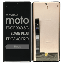 Refurbished - OLED Screen and Digitizer Assembly for Motorola Moto Edge X40 5G (XT2301-5 / 2023) / Edge Plus (XT2301-1 / 2023) / Edge 40 Pro (XT2301-4 / 2023) (No Frame) (Black)