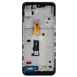Service Pack - OLED Screen and Digitizer Assembly w/ Frame for Motorola Moto G71 5G (XT2169-1 / 2022) (Black)