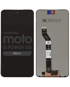 Refurbished - LCD Screen and Digitizer Assembly for Motorola Moto G Power 5G (XT2415 / 2024) (No Frame) (Black)