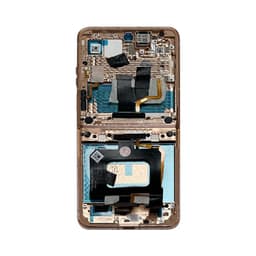 Refurbished - Inner OLED Screen and Digitizer Assembly w/ Frame for Motorola Moto Razr Plus / Razr 50 Ultra (XT2451 / 2024) (Peach Fuzz)