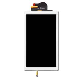Refurbished - LCD Screen and Digitizer Assembly w/ Frame for Switch Lite Matte (White)