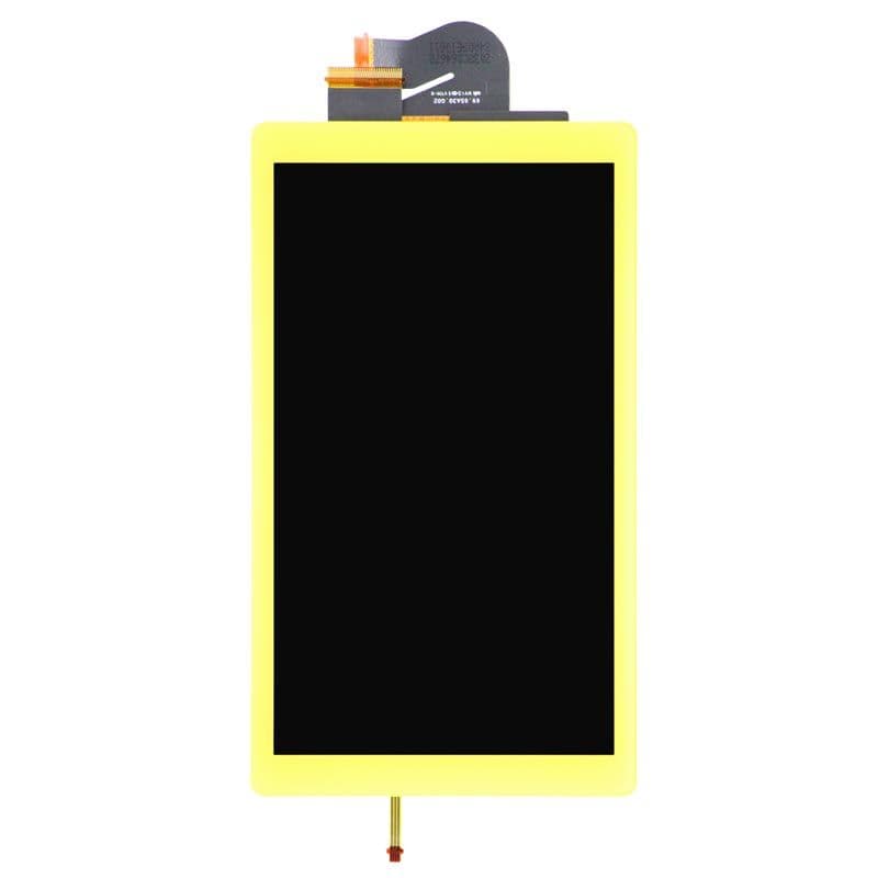 Refurbished - LCD Screen and Digitizer Assembly w/ Frame for Switch Lite (Yellow)