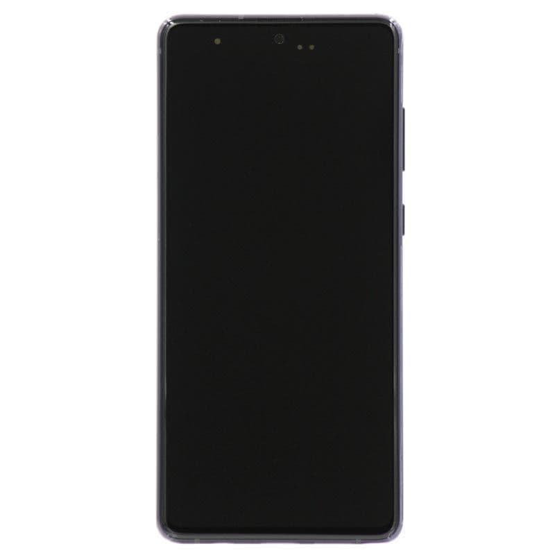 Service Pack - OLED Screen and Digitizer Assembly w/ Frame for Samsung Galaxy Note 10 Lite (N770) (Aura Black)