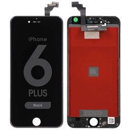 Premium Refurbished - LCD Screen and Digitizer Assembly for iPhone 6 Plus (Black)