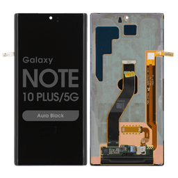 Refurbished - OLED Screen and Digitizer Assembly for Samsung Galaxy Note 10 Plus / 5G (N975 / N976) (No Frame) (Aura Black)