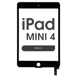 OCA Master - Glass and Digitizer Touch Panel for iPad Mini 4 (Black)