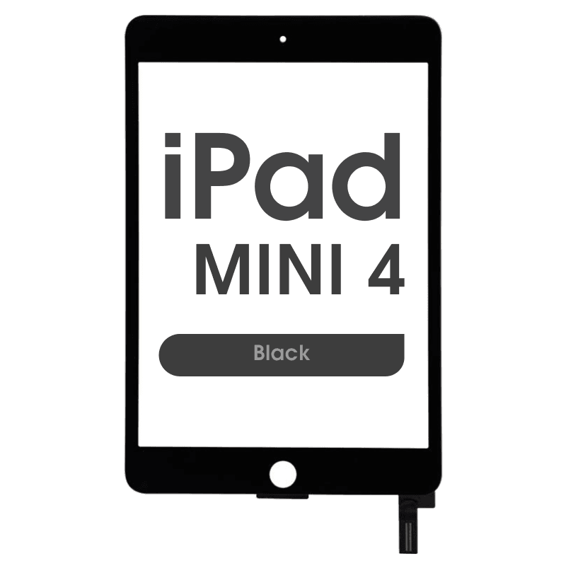 OCA Master - Glass and Digitizer Touch Panel for iPad Mini 4 (Black)