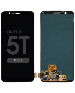 LCD Screen and Digitizer Assembly for OnePlus 5T (No Frame) (Black)