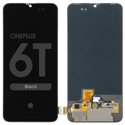 LCD Screen and Digitizer Assembly for OnePlus 6T (No Frame) (Black)