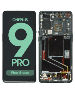 Refurbished - OLED Screen and Digitizer Assembly w/ Frame for OnePlus 9 Pro (Pine Green)