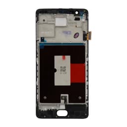 LCD Screen and Digitizer Assembly w/ Frame for OnePlus 3 (Black)