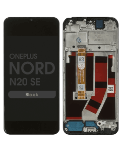 Refurbished - LCD Screen and Digitizer Assembly w/ Frame for OnePlus Nord N20 SE (Black)