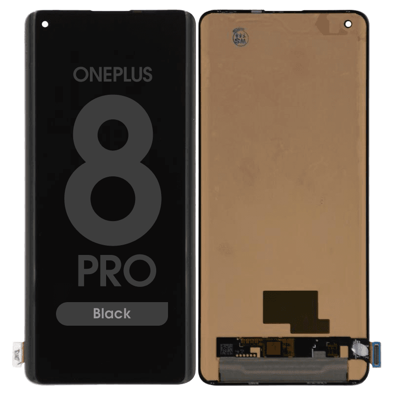 OLED Screen and Digitizer Assembly for OnePlus 8 Pro (No Frame) (Black)
