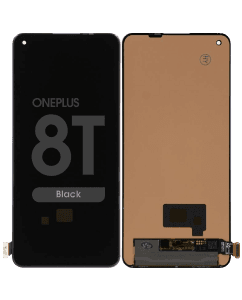 Refurbished - OLED Screen and Digitizer Assembly for OnePlus 8T (No Frame) (Black)