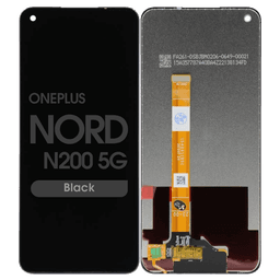 Refurbished - LCD Screen and Digitizer Assembly for OnePlus Nord N200 5G (No Frame) (Black)
