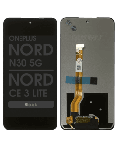 Refurbished - LCD Screen and Digitizer Assembly for OnePlus Nord N30 5G / Nord Ce 3 Lite ( (No Frame) (Black)