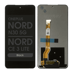 Refurbished - LCD Screen and Digitizer Assembly for OnePlus Nord N30 5G / Nord Ce 3 Lite ( (No Frame) (Black)