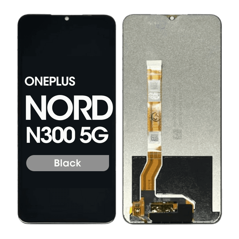 Refurbished - LCD Screen and Digitizer Assembly for OnePlus Nord N300 5G (No Frame) (Black)