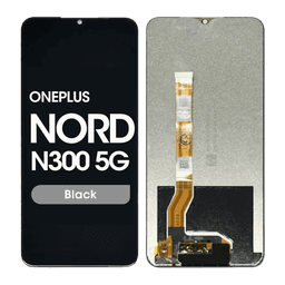 Refurbished - LCD Screen and Digitizer Assembly for OnePlus Nord N300 5G (No Frame) (Black)