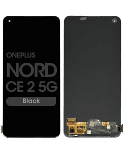 Refurbished - OLED Screen and Digitizer Assembly for OnePlus Nord CE 2 5G (No Frame) (Black)