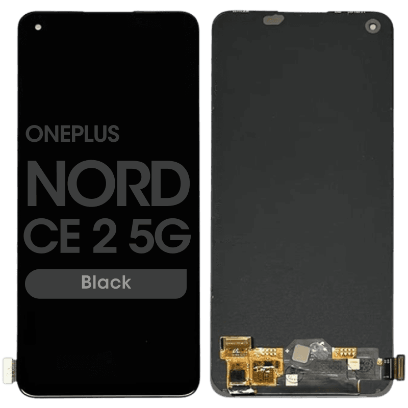 Refurbished - OLED Screen and Digitizer Assembly for OnePlus Nord CE 2 5G (No Frame) (Black)