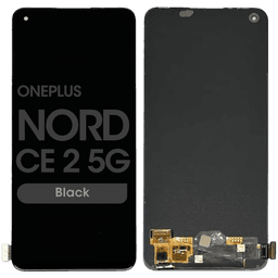 Refurbished - OLED Screen and Digitizer Assembly for OnePlus Nord CE 2 5G (No Frame) (Black)