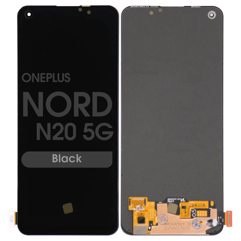 Refurbished - OLED Screen and Digitizer Assembly for OnePlus Nord N20 5G (No Frame) (Black)