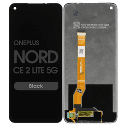 Refurbished - LCD Screen and Digitizer Assembly for OnePlus Nord CE 2 Lite 5G (No Frame) (Black)