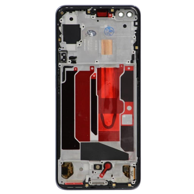 Refurbished - OLED Screen and Digitizer Assembly w/ Frame for OnePlus Nord (Gray Onyx)