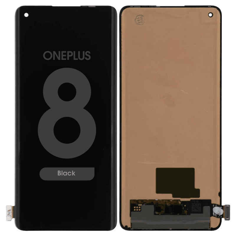 OLED Screen and Digitizer Assembly for OnePlus 8 (No Frame) (Black)