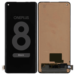 OLED Screen and Digitizer Assembly for OnePlus 8 (No Frame) (Black)