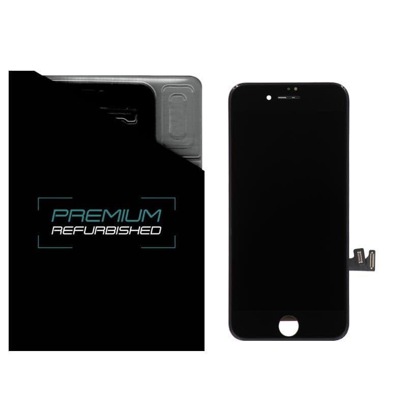 Premium Refurbished - LCD Screen and Digitizer Assembly for iPhone 8 / SE (2020) (Black)