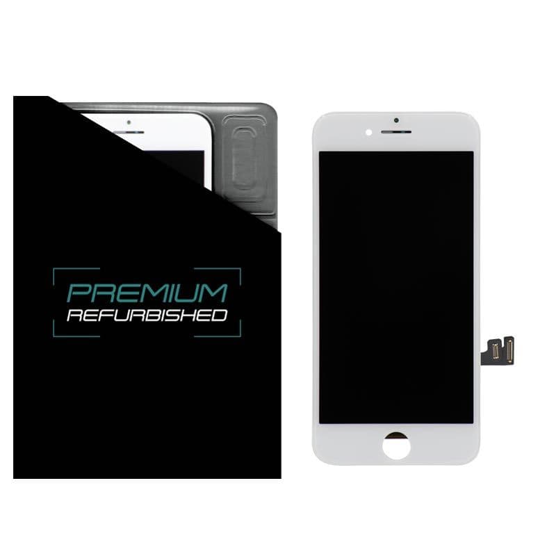 Premium Refurbished - LCD Screen and Digitizer Assembly for iPhone 8 / SE (2020) (White)
