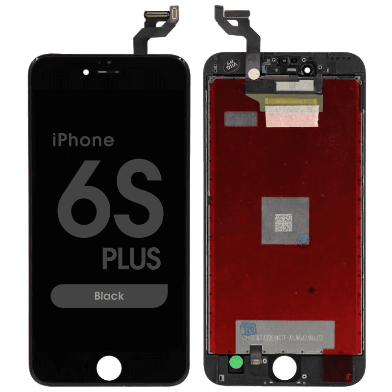 Premium Refurbished - LCD Screen and Digitizer Assembly for iPhone 6S Plus (Black)