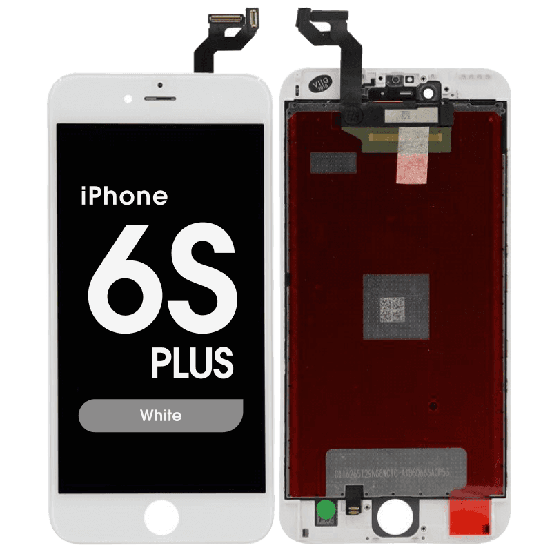 Premium Refurbished - LCD Screen and Digitizer Assembly for iPhone 6S Plus (White)