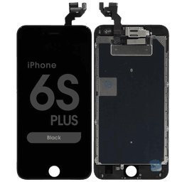 Complete Assembly - LCD Screen and Digitizer Assembly for iPhone 6S Plus (Front camera / Prox Sensor / Earspeaker Pre-Installed) (Black)