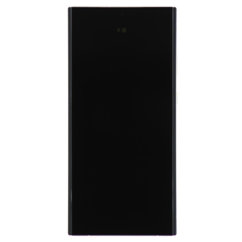 Refurbished - OLED Screen and Digitizer Assembly w/ Frame for Samsung Galaxy S23 Ultra 5G (S918) (US / International Version) (Cream)