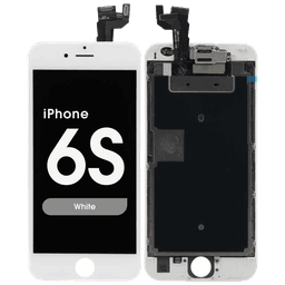 Complete Assembly - LCD Screen and Digitizer Assembly for iPhone 6S (Front Camera / Prox Sensor / Earspeaker Pre-Installed) (White)