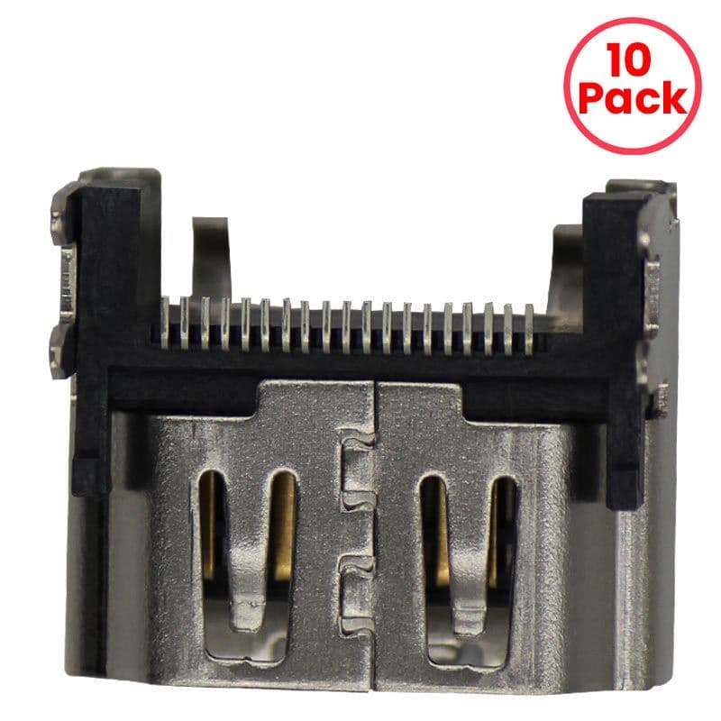 (10 Pack) HDMI Port for Sony PlayStation 4 Slim / Pro