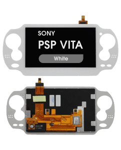 LCD Screen and Digitizer Assembly for Sony PSP Vita (White)