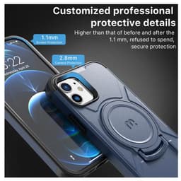 MyBat Pro - Stealth Series Case for iPhone 12 / 12 Pro (Blue / Black)