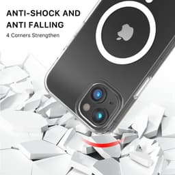 MyBat Pro - Mood Series MagSafe Case for iPhone 16e / 14 / 13 (Transparent Clear)