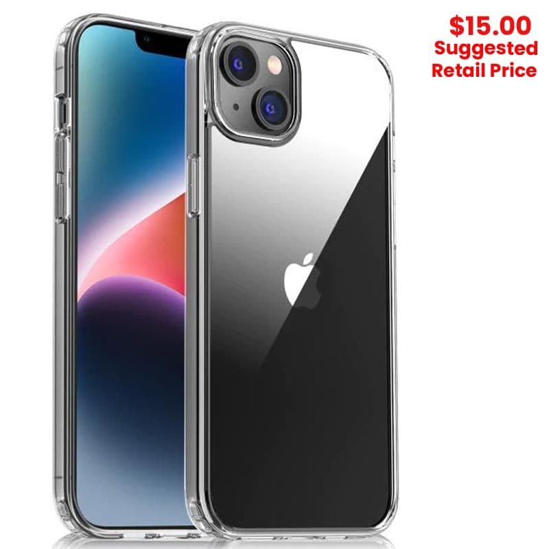 MyBat Pro - Gummy Clear Case for iPhone 14 Pro Max (Transparent)