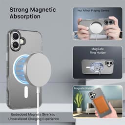 MyBat Pro - Savvy Series MagSafe Case for iPhone 16 Plus (Clear)