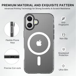 MyBat Pro - Savvy Series MagSafe Case for iPhone 16 Plus (Clear)